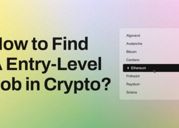 How can I find a Cryptocurrency Job at Entry Level?